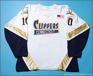 2006-2007 game worn Andrew Horowitz Connecticut Clippers jersey