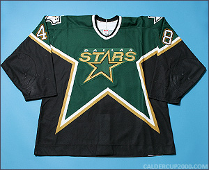 2002-2003 game worn Scott Young Dallas Stars jersey