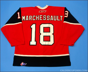 2007-2008 game worn Jonathan Audy-Marchessault Quebec Remparts jersey