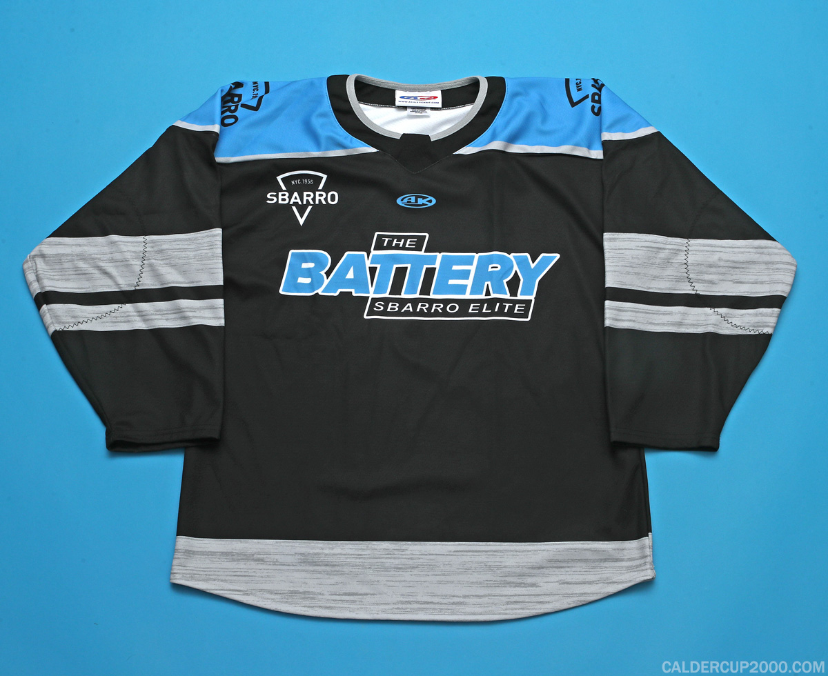 2024 game worn Henrik Rutsch Battery Sbarro Elite jersey