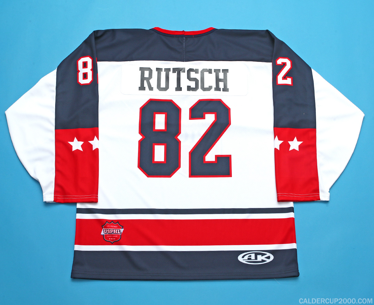 2024-2025 game worn Duncan Rutsch Springfield Pics jersey