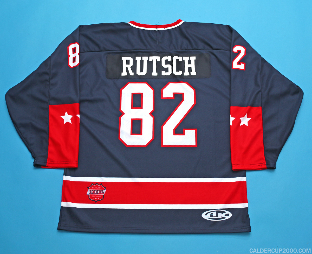 2024-2025 game worn Duncan Rutsch Springfield Pics jersey