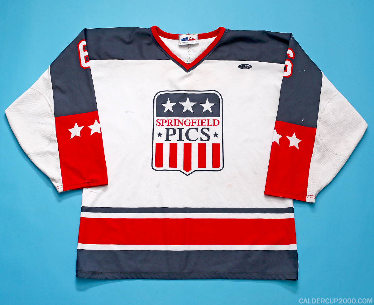 2020-2021 game worn Rylan Padelford Springfield Pics jersey 2020-2021 game worn Rylan Padelford Springfield Pics jersey