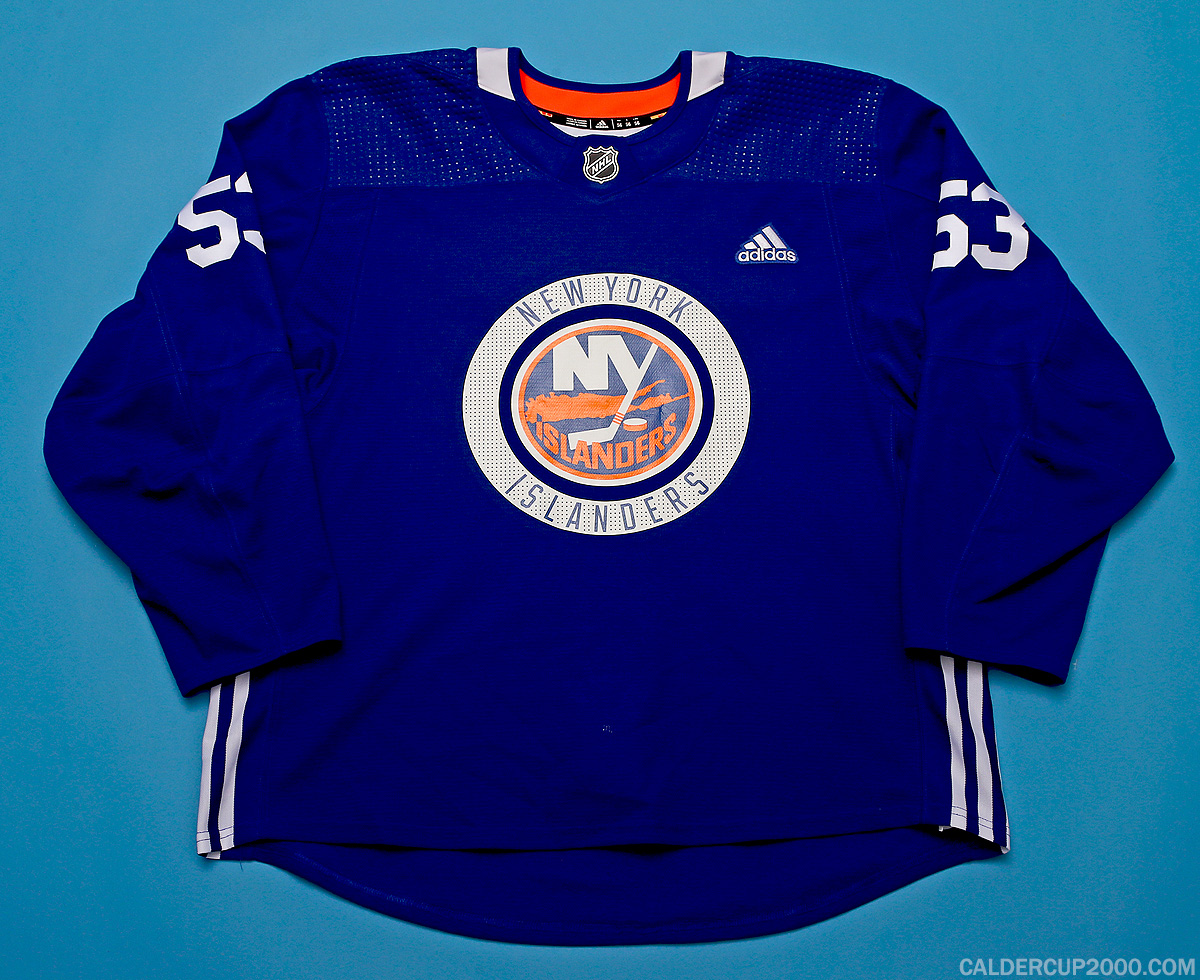 2019 game worn Casey Cizikas New York Islanders jersey 2019 game worn Casey Cizikas New York Islanders jersey
