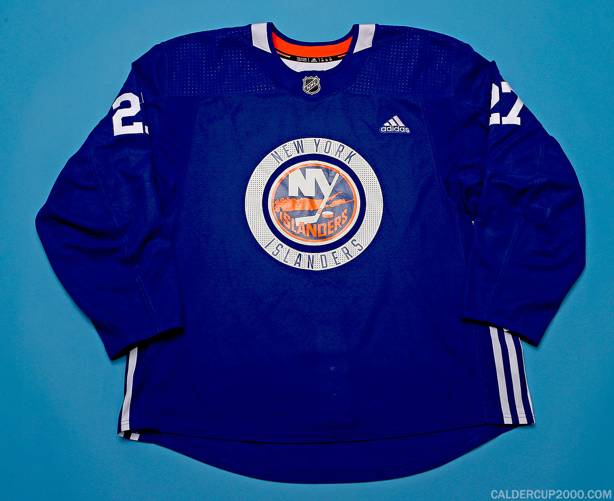 2019 game worn Anders Lee New York Islanders jersey 2019 game worn Anders Lee New York Islanders jersey
