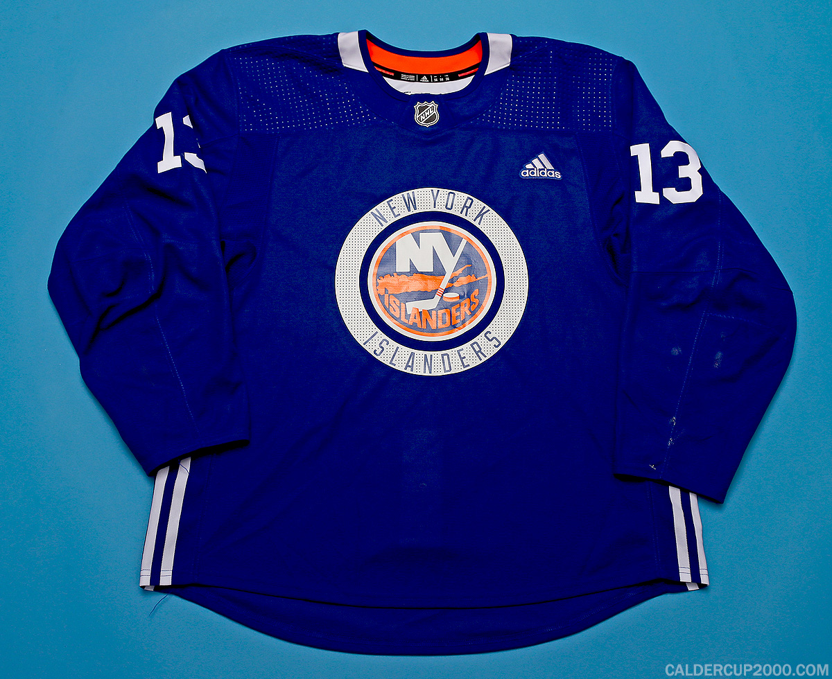 2019 game worn Mathew Barzal New York Islanders jersey 2019 game worn Mathew Barzal New York Islanders jersey