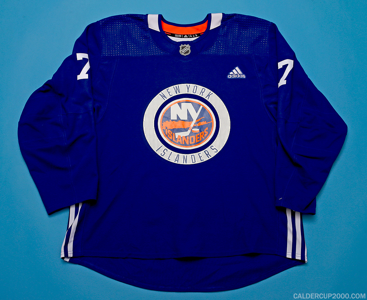 2019 game worn Jordan Eberle New York Islanders jersey 2019 game worn Jordan Eberle New York Islanders jersey