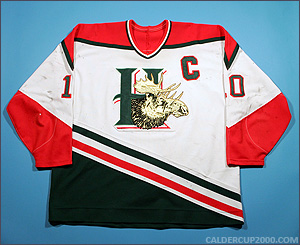1997-1998 game worn Dean Stock Halifax Mooseheads jersey