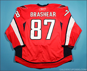 2008-2009 game worn Donald Brashear Washington Capitals jersey