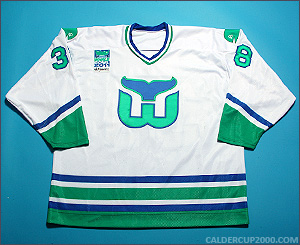 2011 game worn Terry Yake Hartford Whalers jersey