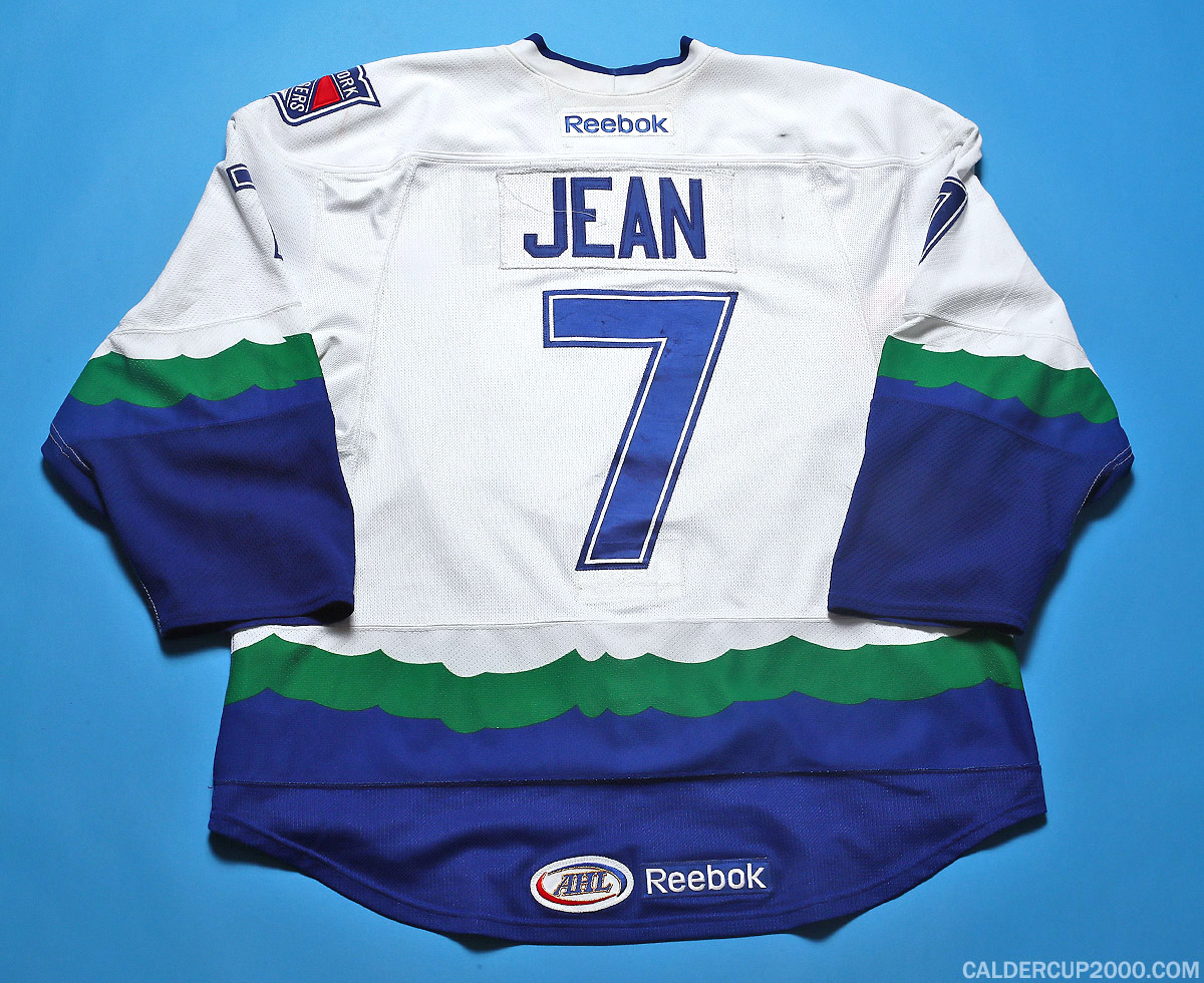 2012-2013 game worn Kyle Jean Connecticut Whale jersey