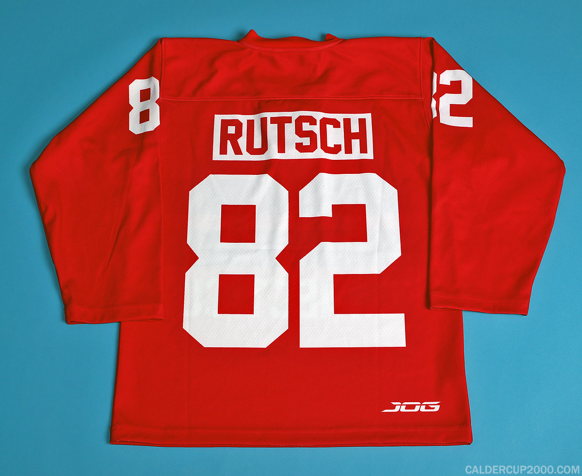 2020-2021 game worn Duncan Rutsch Connecticut Chiefs jersey