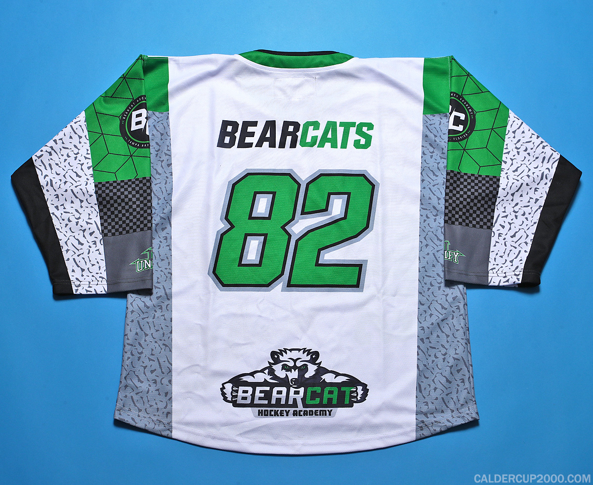 2022-2023 game worn Duncan Rutsch Bearcat Academy jersey