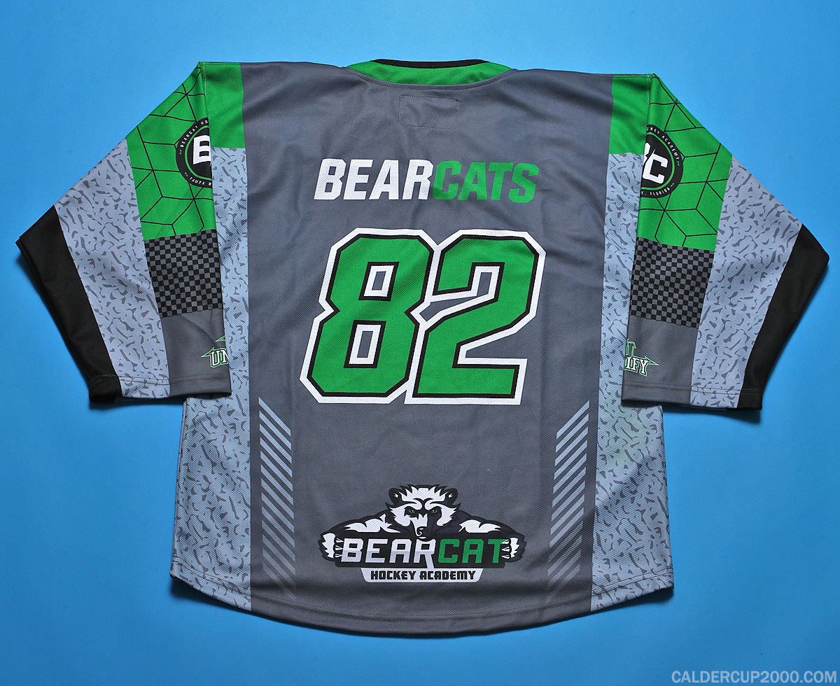 2022-2023 game worn Duncan Rutsch Bearcat Academy jersey